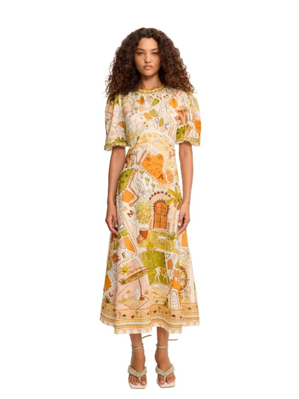 Alémais BAZAAR Midi Dress